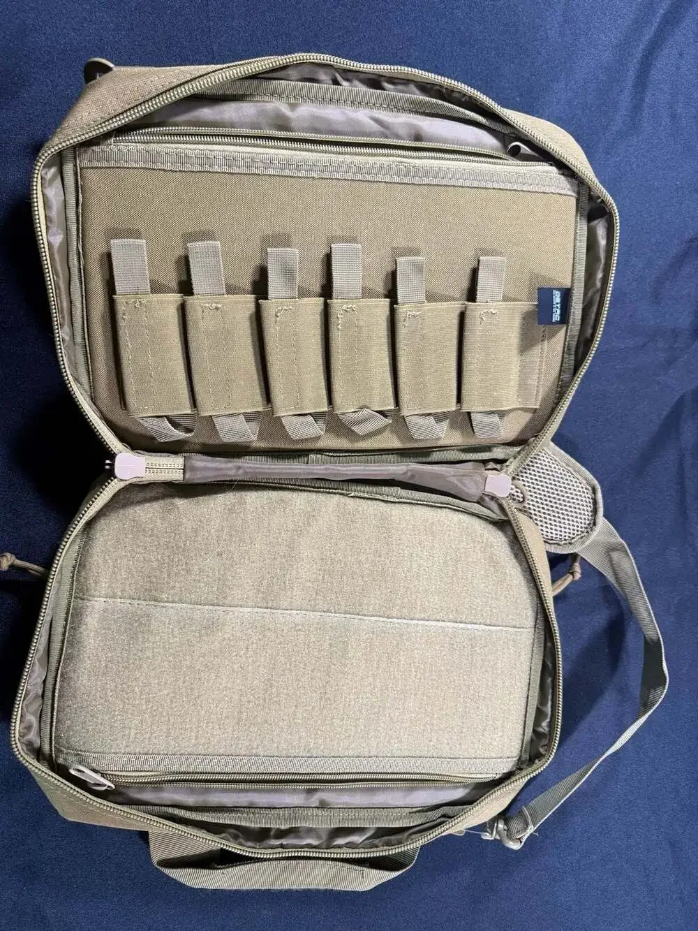 DBTAC Tactical Messenger Bag with MOLLE Panel and Internal Organization